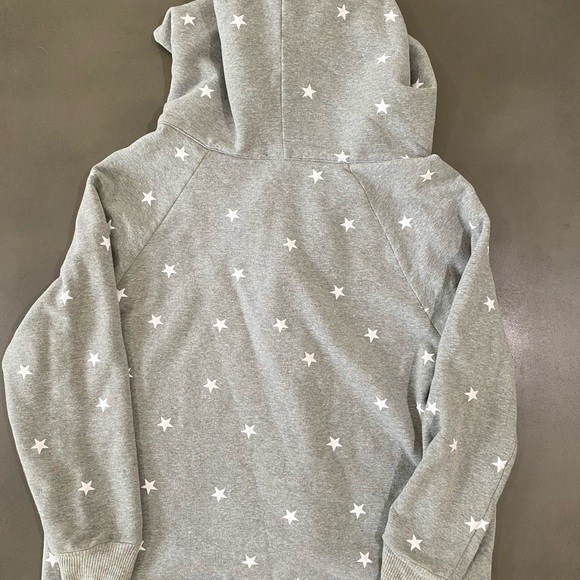 Oversized Grey Hooded Sweatshirt - Picture 2 of 2